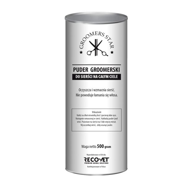  Groomers Star Puder groomerski do sierści na całym ciele 500g