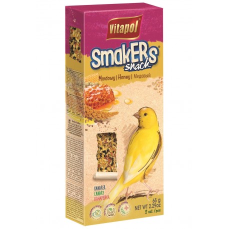Vitapol Smakers dla Kanarka Miodowy - 2 szt