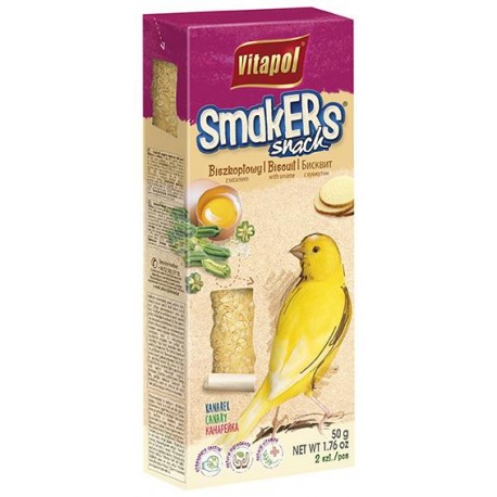 Vitapol Smakers dla Kanarka Biszkopt z Sezamem - 2 szt